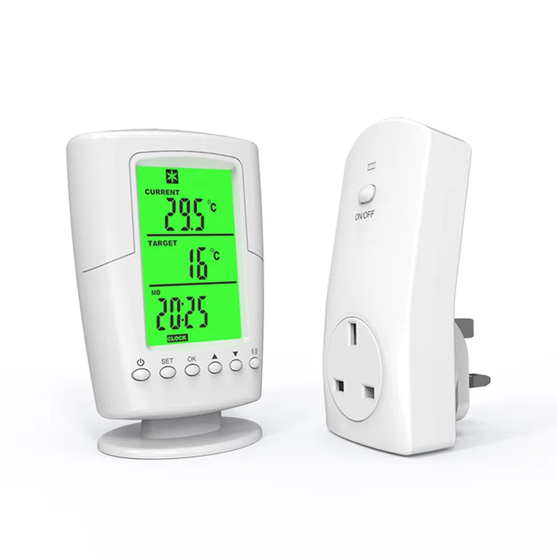 Smart 230V AC Room Heating Thermostat Temperature Controller for Home Heating Cooling Flexible Home Office Floor Heating Parts