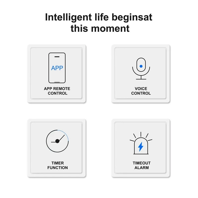 Tuya Zigbee Smart Garage Door Controller Universal Garage Door Remote Control App Voice Timing Control for Home-A73M
