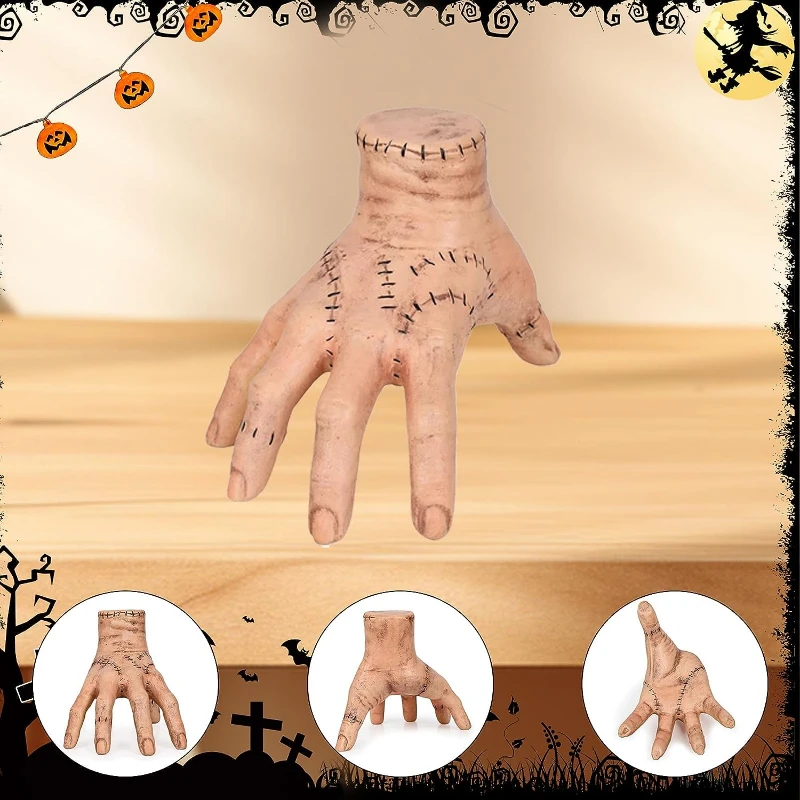 Wednesday Addams Family Fake Hand Toys Wednesday Things Thing Prop Cosplay Hand By Addams Decorations Halloween Easter Gifts