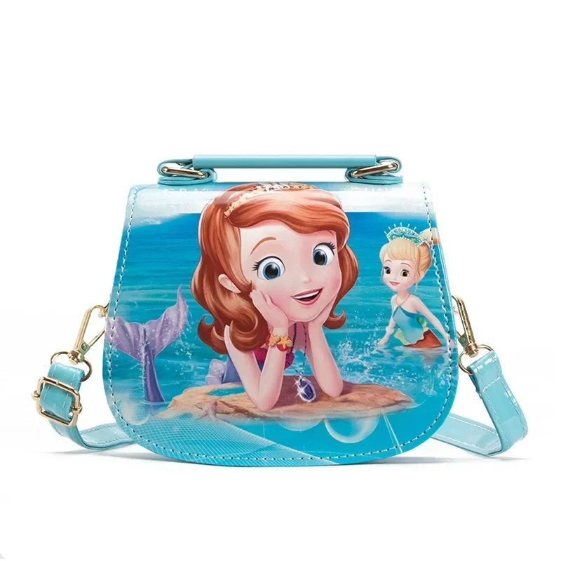 Disney Frozen 2 Elsa Anna księżniczka zabawki dla dzieci torba na ramię dziewczyna Sofia księżniczka torebka dziecięca moda dziecięca torba na zakupy prezent