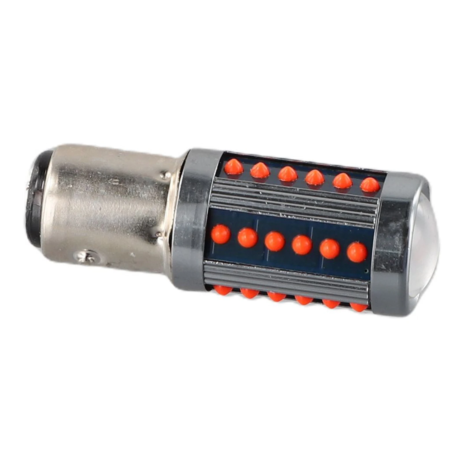 DC/AC 12V-24V 1157 LED Light Bulb High Brightness Plug And Play 0.23A COB Car Super Bright Aluminum Brake Light