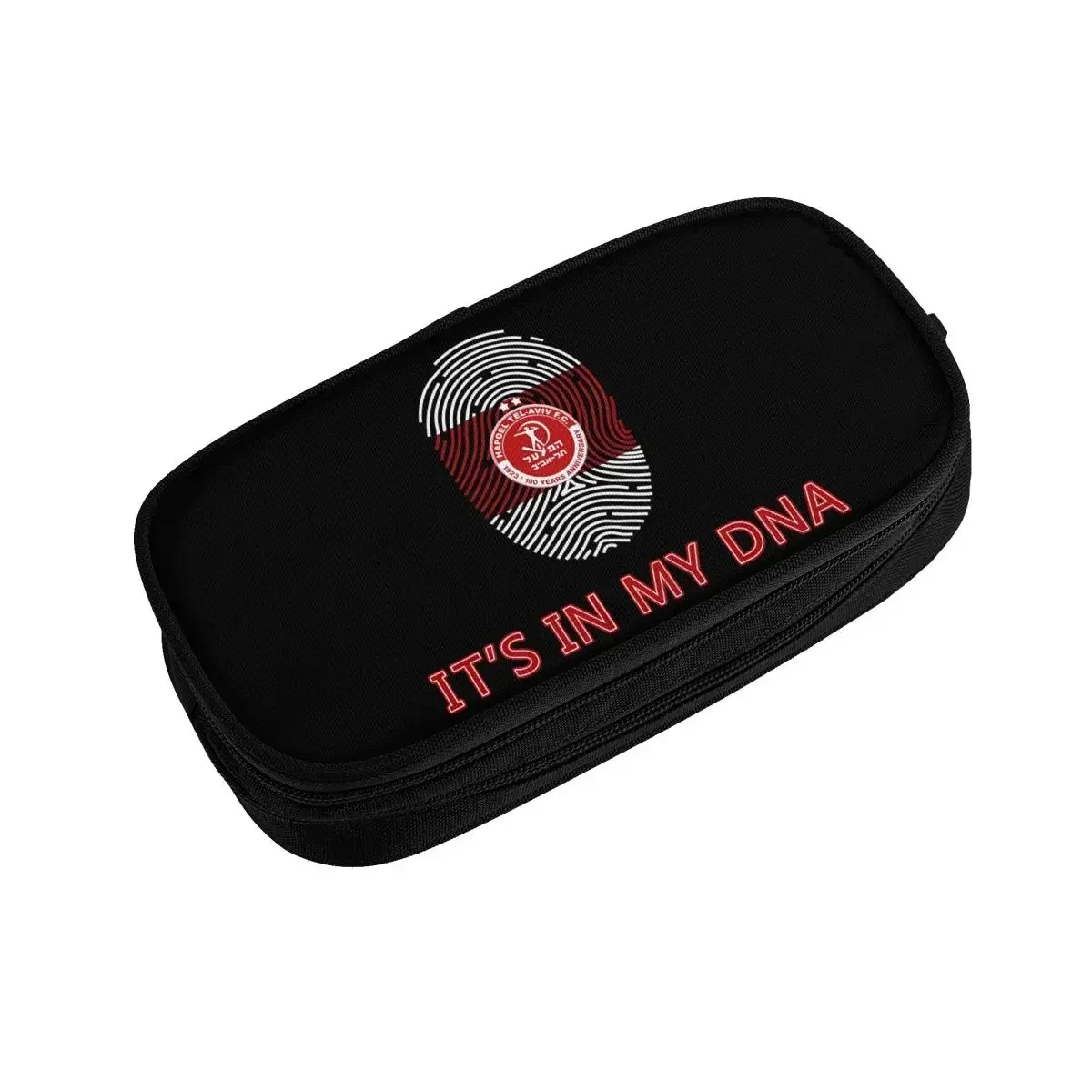 Hapoel Tel Aviv Big Capacity Pencil Pen Case Stationery Bag Pouch Holder Box Organizer for Teens Girls Adults Student