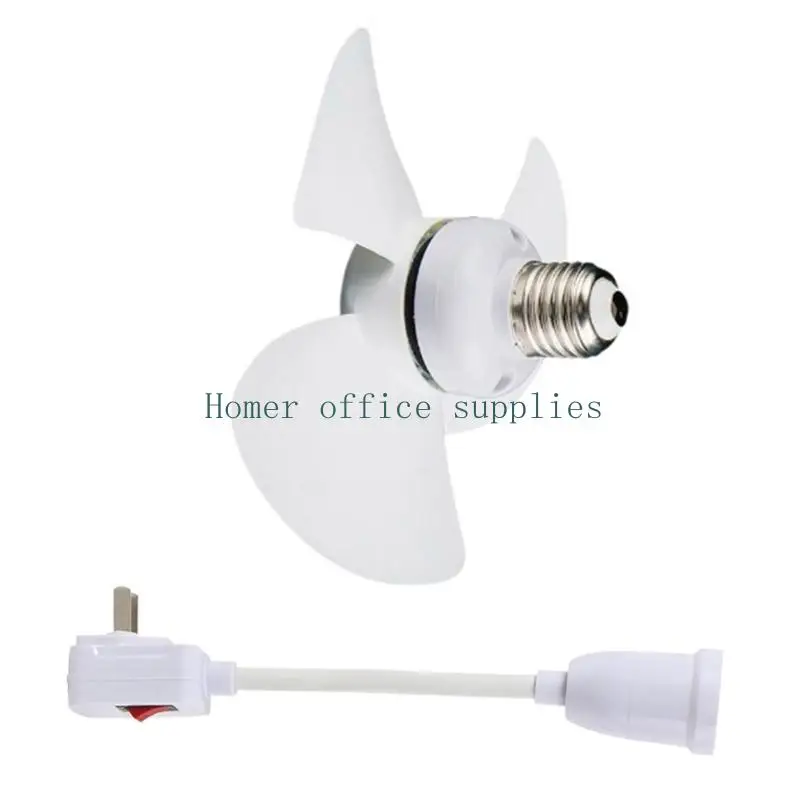 K43B E27-Schraubenventilator, Badezimmer, Küche, Deckenventilator, 15,2 starker Wind, für Schlafsaal
