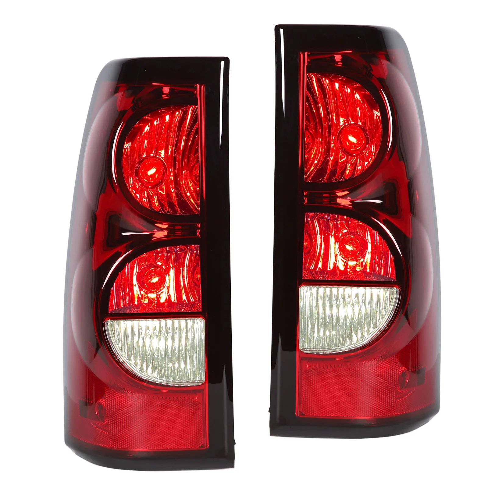 

2PCS Car Tail Lights 2800174 Full Sealed Turn Signal Brake Reverse Lamps Replacement For Chevy Silverado 1500 2500 3500