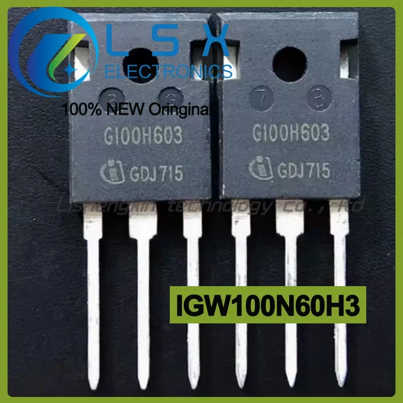 5-10pcs G100H603 IGW100N60H3 TO247 100A 600V New and Original