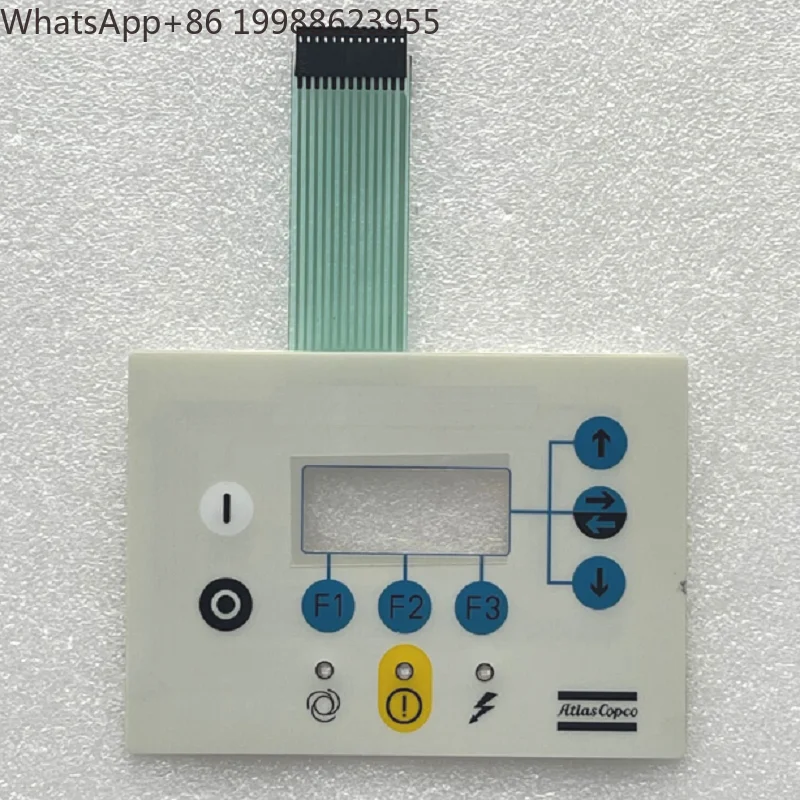 Membrane Keypad 1PC For Elektronikon II Atlas Copco 1900 0710 12 1900071012 Protective Film