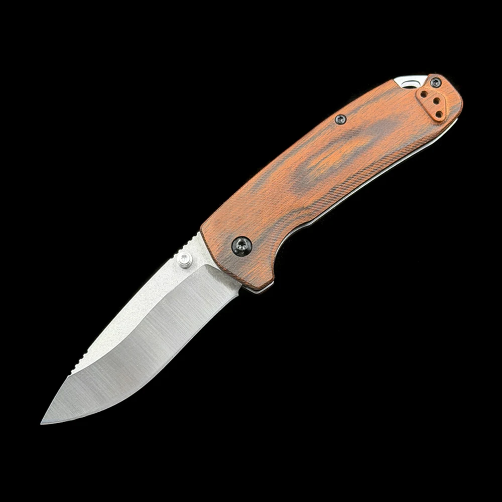 BM15031-2 Hunt North Fork CPM-S30V Wood Handle Folding Knife