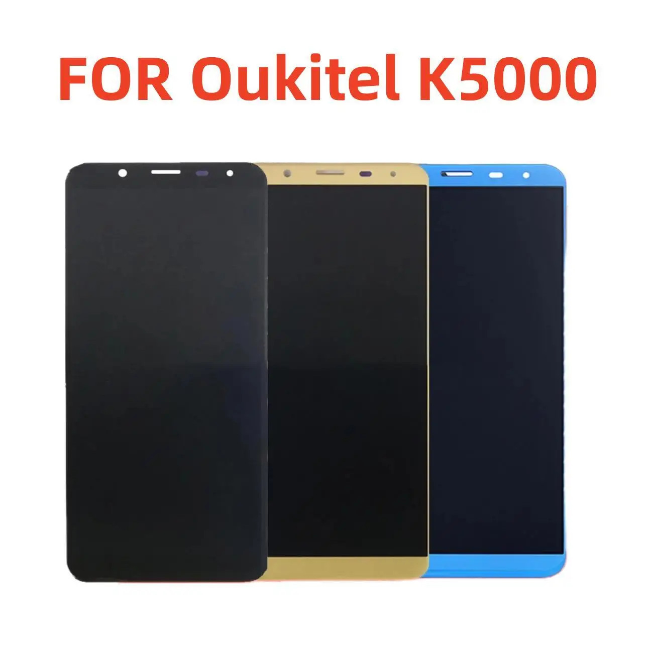 

For 100% Original Oukitel K5000 LCD Display+Touch Screen Assembly Tested LCD Digitizer Glass Panel Replacement 5.7 inch