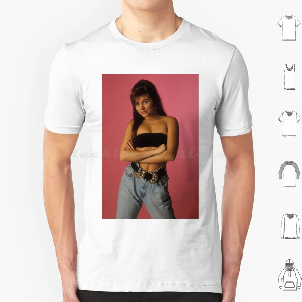 Kapowski T Shirt Cotton Men Women Diy Print Kapowski Tiffani Thiessen Saved By The Bell 80S Vintage Teen Show Zack Slater