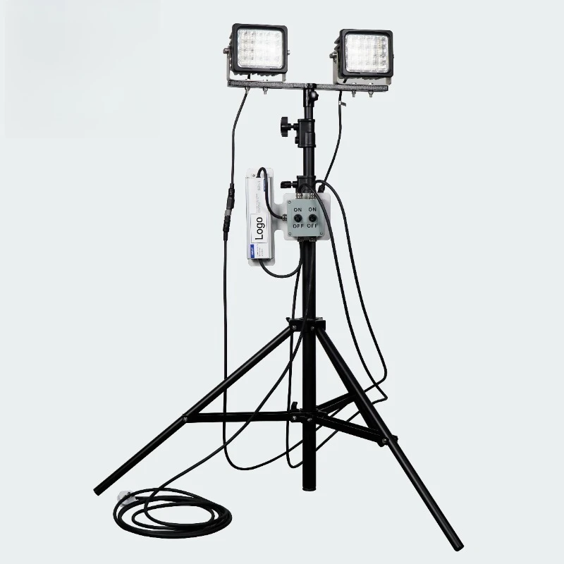 

Custom Mobile Lighting Tripod Work Light LED Tripod Floodlight