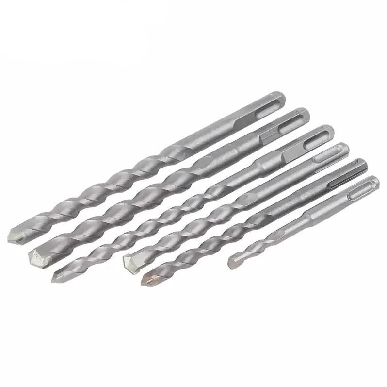 Quadratischer Rundschaft-Elektrohammerbohrer für Zementwände und Beton, Schlagbohrer aus Legierung M6 M6.5 M8 M10 M12 M14 M16 M18 M20 – Detail 6