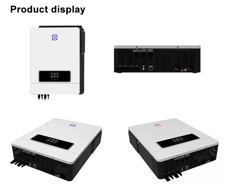 Busbyr BS4-Max Dual Output Hybrid Solar Inverter Running Without Battery Solar 7KW 8KW 10KW Solar Inverter