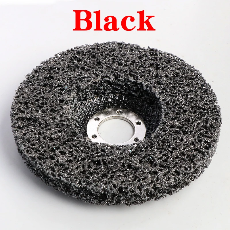 4 "4.5" 125Mm Poly Strip Disc Schurende Wiel Verf Roest Remover Schoon Slijpen Wielen Voor Motorfietsen Duurzaam haakse Slijper Auto