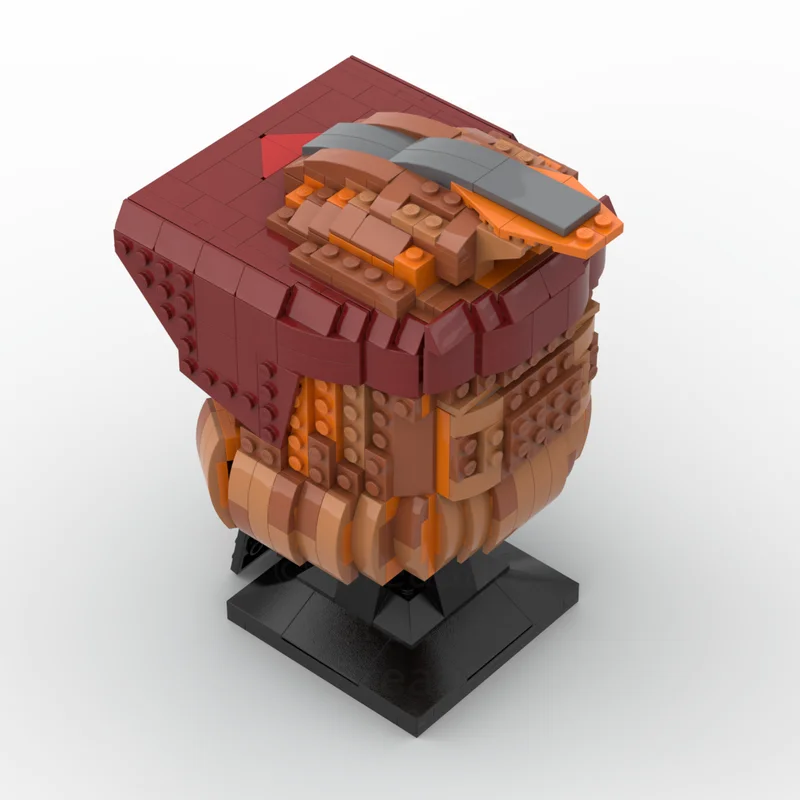 683 ชิ้น Star Batter MOC Boil Helmet Collection มีสไตล์ DIY ชุดบล็อกตัวต่อของขวัญวันเกิดของเล่น