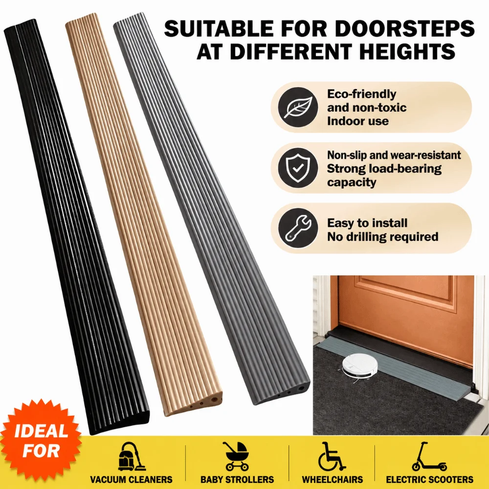 1M Silicone Sweeping Robot Slope Climbing Strip Self-adhesive Anti-slip Water Barrier Waterproof Bendable Bendable Strip