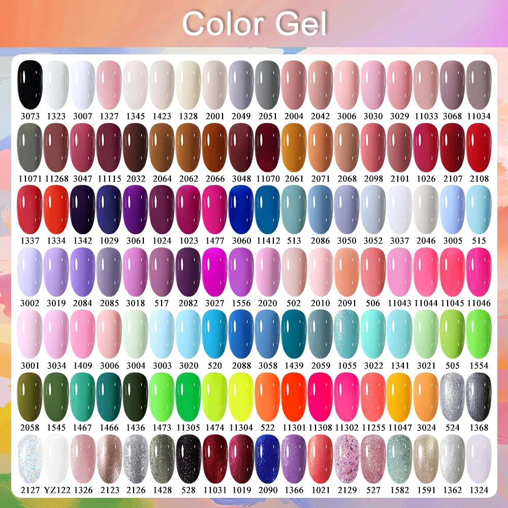 Arte Clavo 15ml Hema Tpo gratuit Gel vernis à ongles automne rouge marron 116 couleurs Semi Permanent UV Gel tremper Nail Art Gel vernis