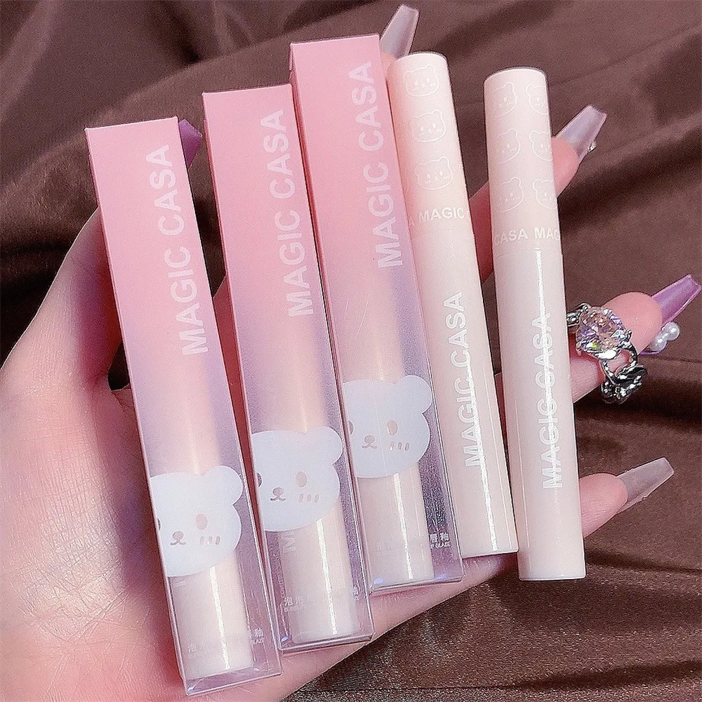 Liquid Lipstick Water Light Moisturizing Mirror Cosmetic Lip Glaze Waterproof Lipgloss