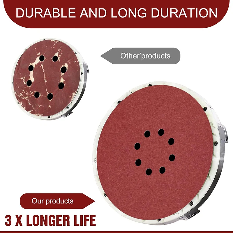 20 stuks 9 inch 8-gaats schuurpapier klittenband schuurschijf 40-2000 korrels slijpschijf, schurend gepolijst gereedschap schuurpapier