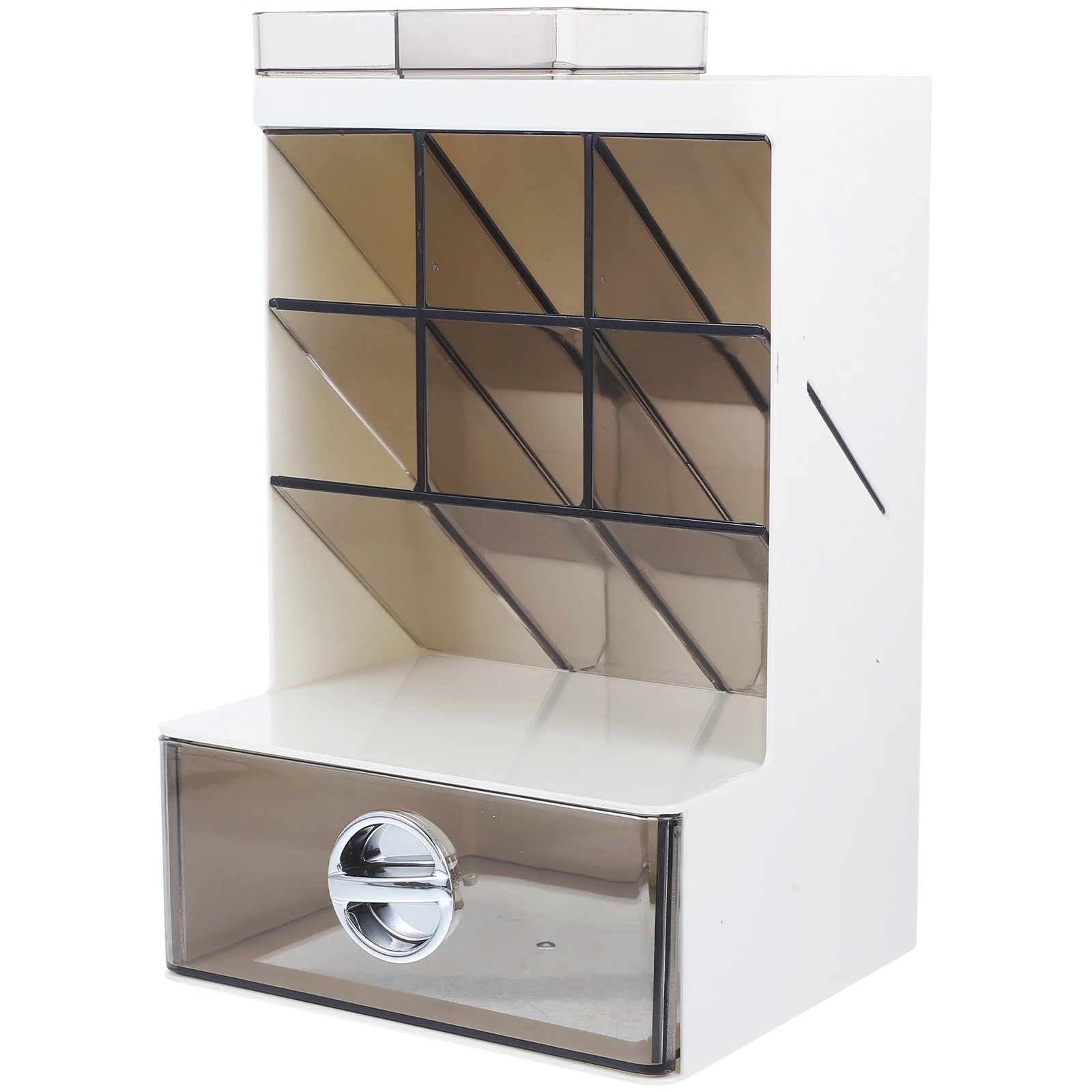 

Modern Simple Design Desktop Organizer Pen Holder Storage Box Multi-Compartments for Pens Markers Scissors Notebooks