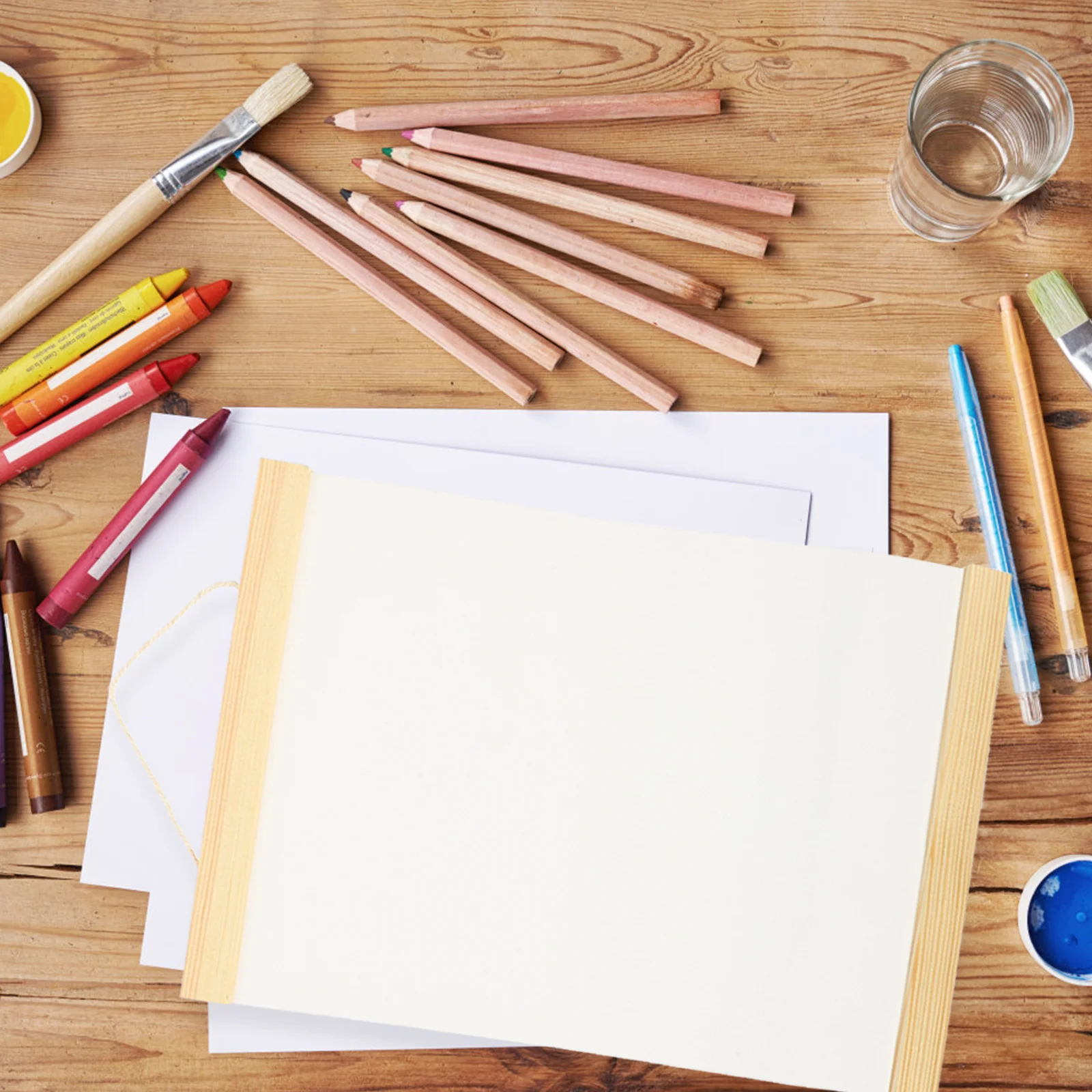 3pcs Blank Canvas For Oil Painting Diy Art Supplies High Grade Painting Cloth Home Office Gallery Wall Art