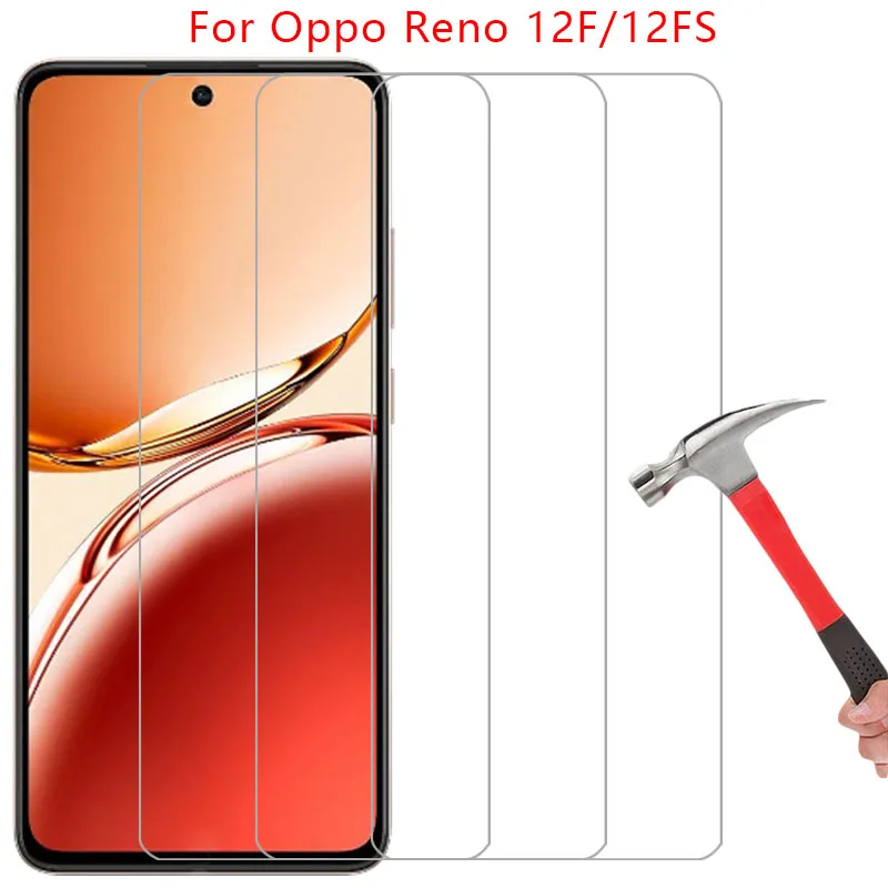 tempered glass for oppo reno 12f 12fs 5g phone case on reno12 12 f fs f12 reno12f back cover 360 opp opo oppa appo opporeno12f