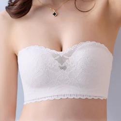 New Underwear Female Pure Desire Wind Small Chest Gathered Upper Support Anti Drooping Large Sexy Bra Wedding Dress Lingerie