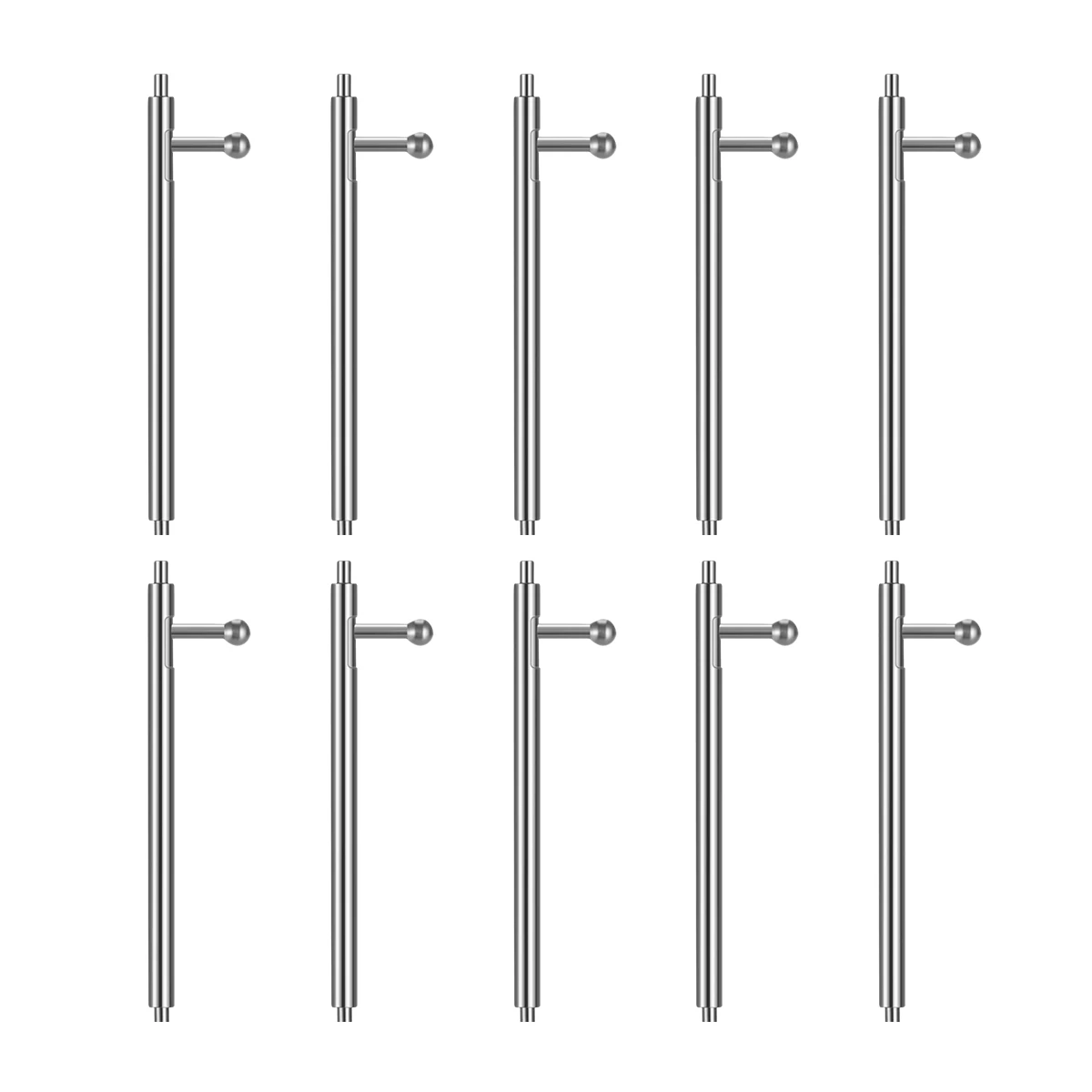 

10pcs Quick Release Spring Bars 1.5Mm Watch Band Replacement For Straps Compatible Repair Tool Watchmakers