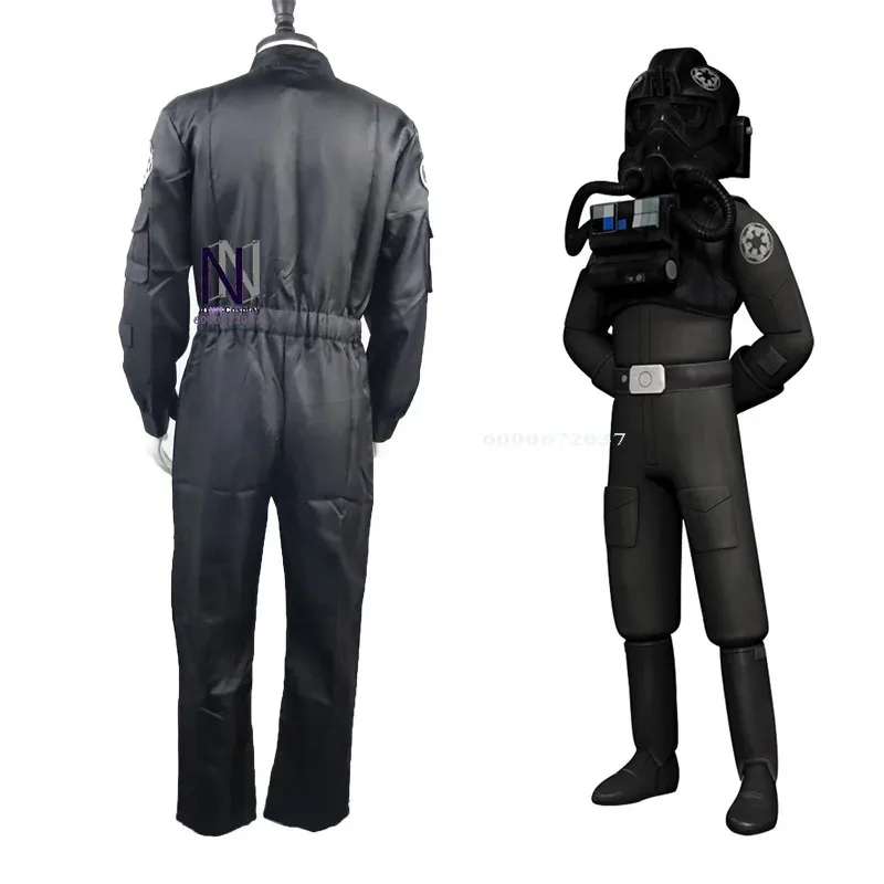 

Cy2021 Imperial Tie Fighter Pilot Jumpsuit - Full Set Cosplay Uniform, Free Shipping