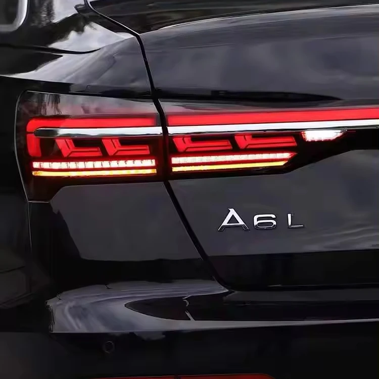 

Upgrade to the Latest Full LED Through Taillamp Taillight with Dynamic for AUDI A6 C8 Tail Lamp Tail Light 2019-2021