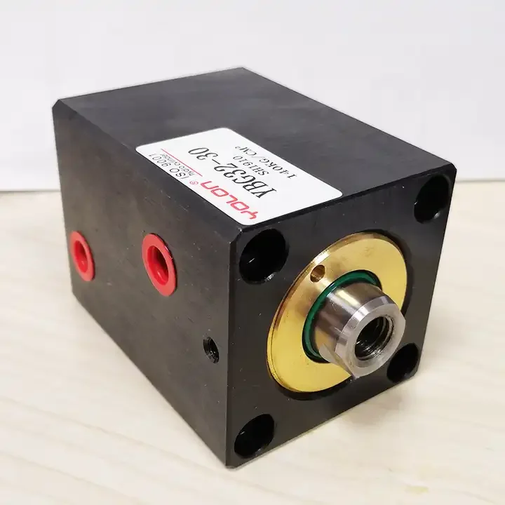 أسطوانة هيدروليكية رفيعة مدمجة من سلسلة YBG 14MPA تتحمل 40 مم مع أسطوانات قصيرة بقطر الأنبوب الداخلي 50 مم #4