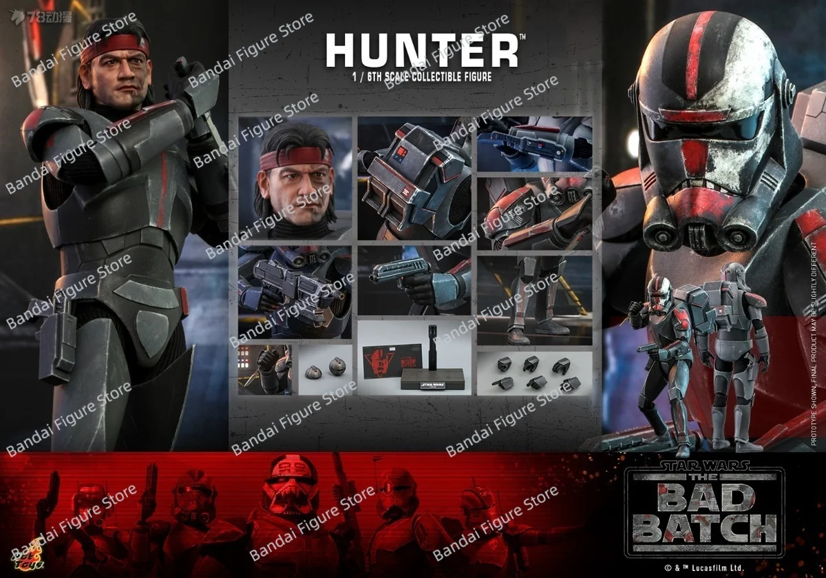 

HOTTOYS HT TMS050 1/6 Коллекционная мужская фигурка охотника Звездные войны: Плохая партия Фильм Нежный 12-дюймовый полный набор солдат