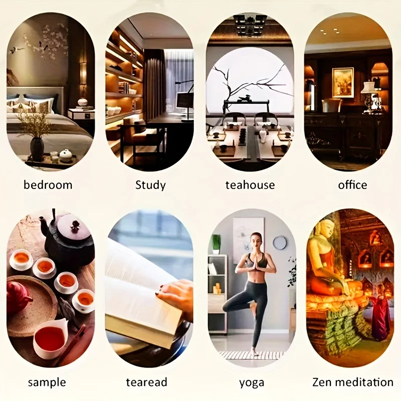 عطر عطري بالنعناع المنعش باللون الأبيض المريمية للفناء والشرفة بجانب حمام السباحة وملفات البخور الخارجية لحديقة التخييم