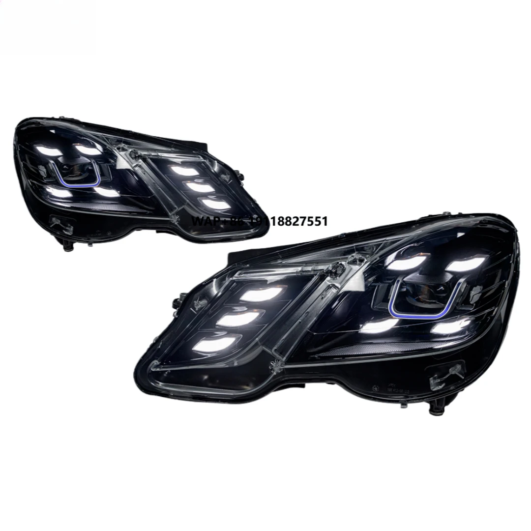 Plug and Play LED Headlight for  E-Class W212 2010-2013 Assembly Upgrade to Bi-Xenon Head Lamp Withe Running Lights