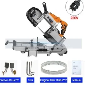 sierra de banda inalambrica, capacidad de corte, sierra de mano tools herramientas electricas sierra circular