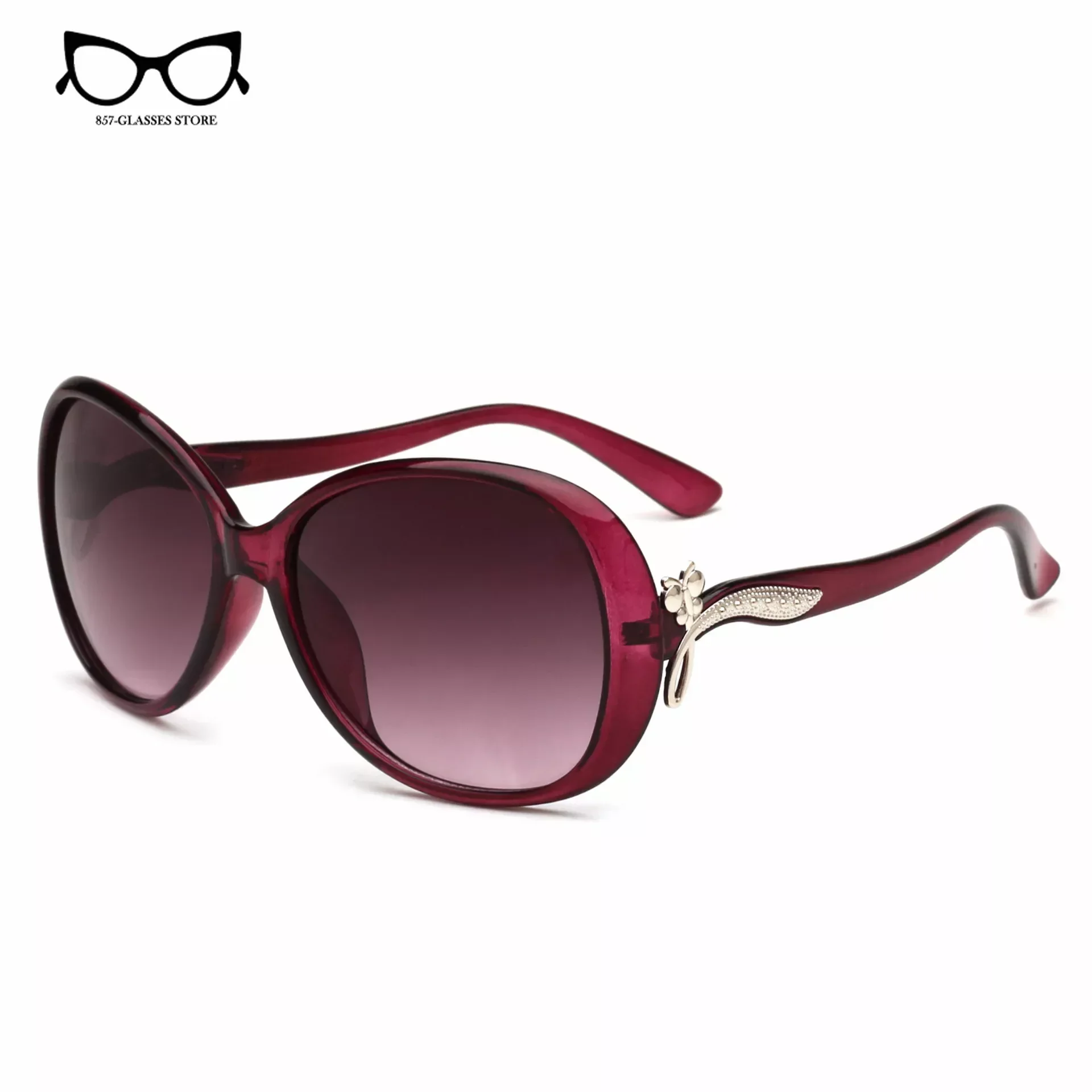 New Vintage 2025 Fashion Sunglasses Women Shade Retro Sun Glasses Brand Designer UV400 Luxury  Lentes De Sol Mujer image 2