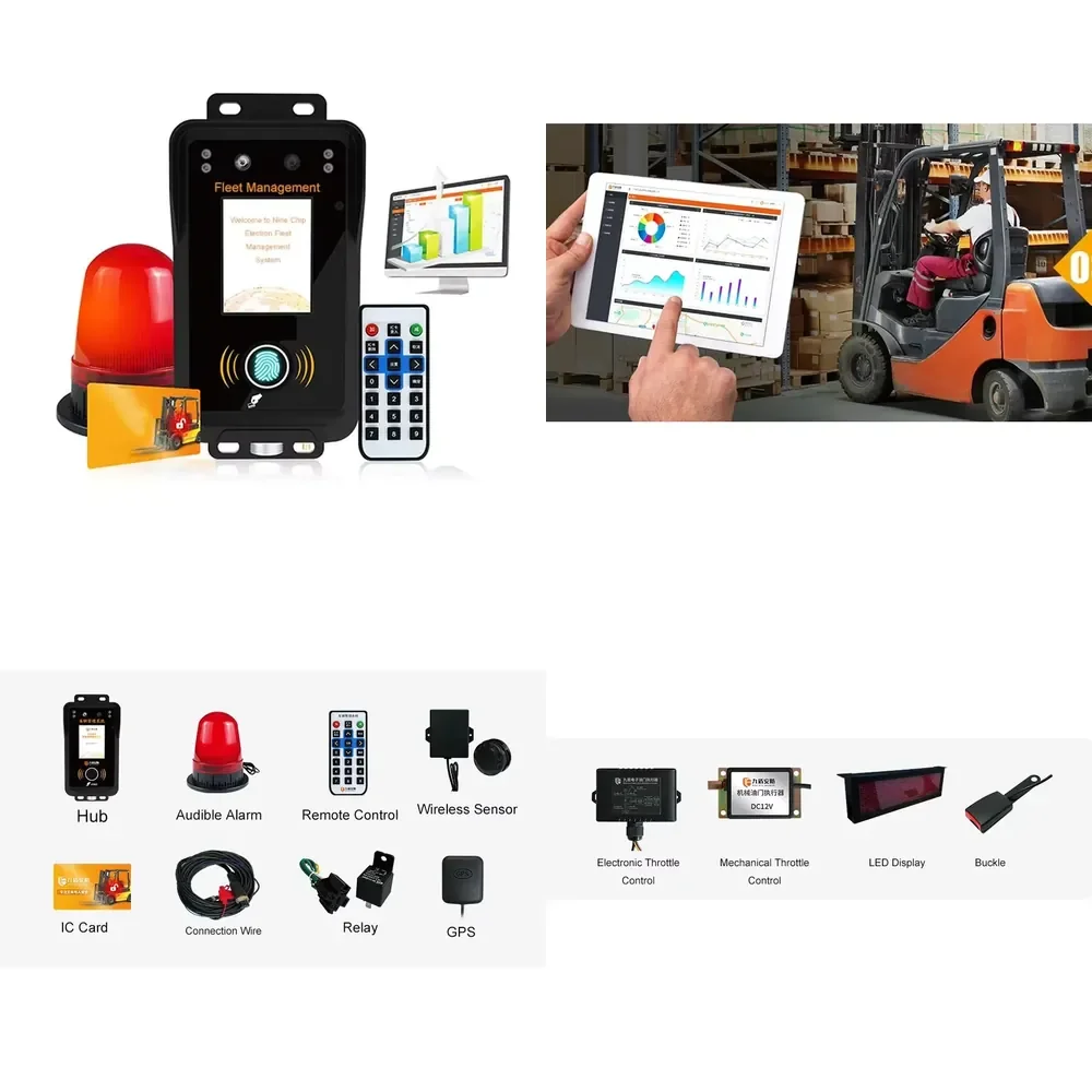 Forklift Fleet Management Access Control Real Time Forklift Tracking Monitoring System Forklift Telemetry