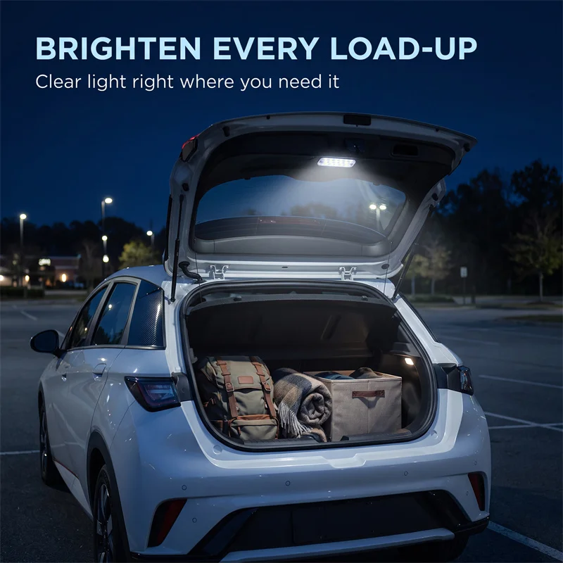 Kofferraumbeleuchtung LED-Heckklappenleuchte für BYD Seagull/Dolphin Mini/Dolphin Surf 2023-2025, Kfz-Innenverkabelung frei – Detail 4