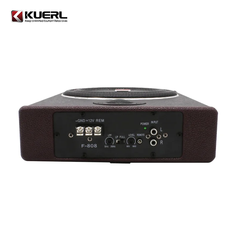 Super Thin 8 Inch Dj Subwoofer Car Woofer Subwoofer Speaker Audio Car Sound bar With Subwoofer