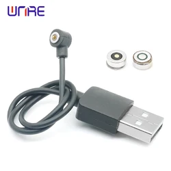 4MM Magnetic Pogo Pin Connector cx-4mm-jz Male Female Wire 27cm Power Charging Socket USB Interface Power Connector