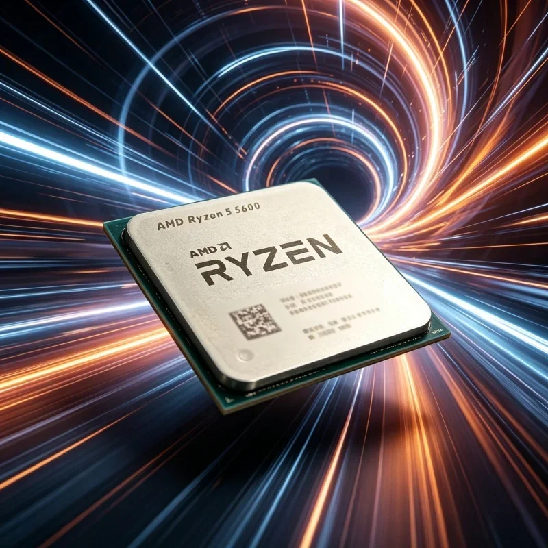 

Unlocked AMD Gaming Desktop CPU Ryzen 5 5600 R5 5600 6-Core 12-Thread 3.5GHz Socket AM4 Without Package