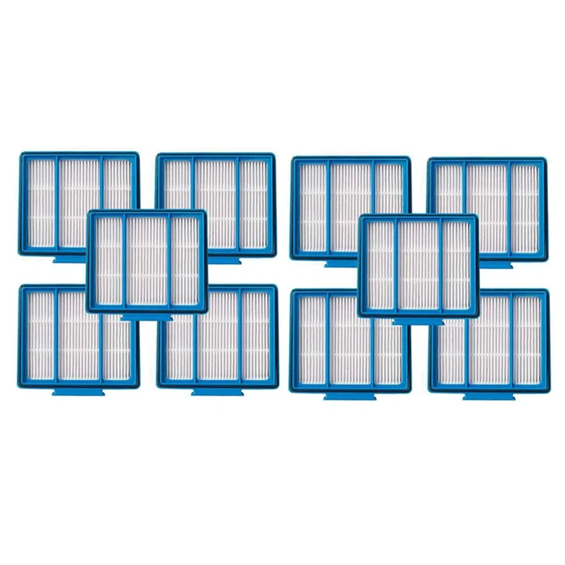 Substituição do filtro HEPA para tubarão IQ EZ AI série vácuo, AV2501AE RV1001AE AV910/911S/912S/915S AV753 RV100AE, 10pcs