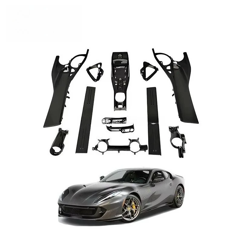 OEM original car parts, suitable for 2017-2020  812 Superfast, full set of car interior decoration, all dry carbon fiber