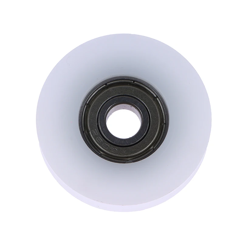 Innovative And Practical 8*40*11.5MM 608ZZ Package Plastic Wrap POM Line Wire Rope Pulley Bearing Pulley White U Groove