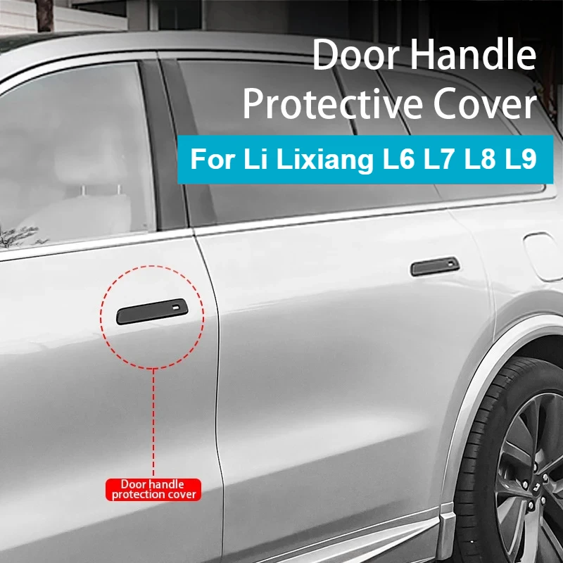 For Leading Ideal Li Lixiang L6 L7 L8 L9 Car Door Handle Protective Sticker Anti Scratch Collision Protection Accessories for LI