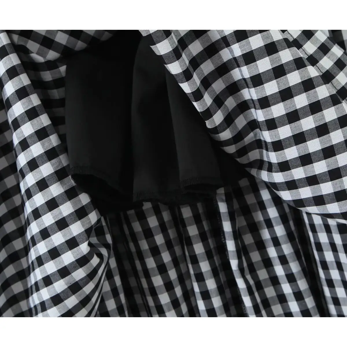 เสื้อสเวตเตอร์ผู้หญิงดีไซน์ใหม่สไตล์คันทรีลายสก็อตทรงตรงยาวเข้ารูปทรงสลิมลำลองสำหรับฤดูใบไม้ร่วง JNLEAOG