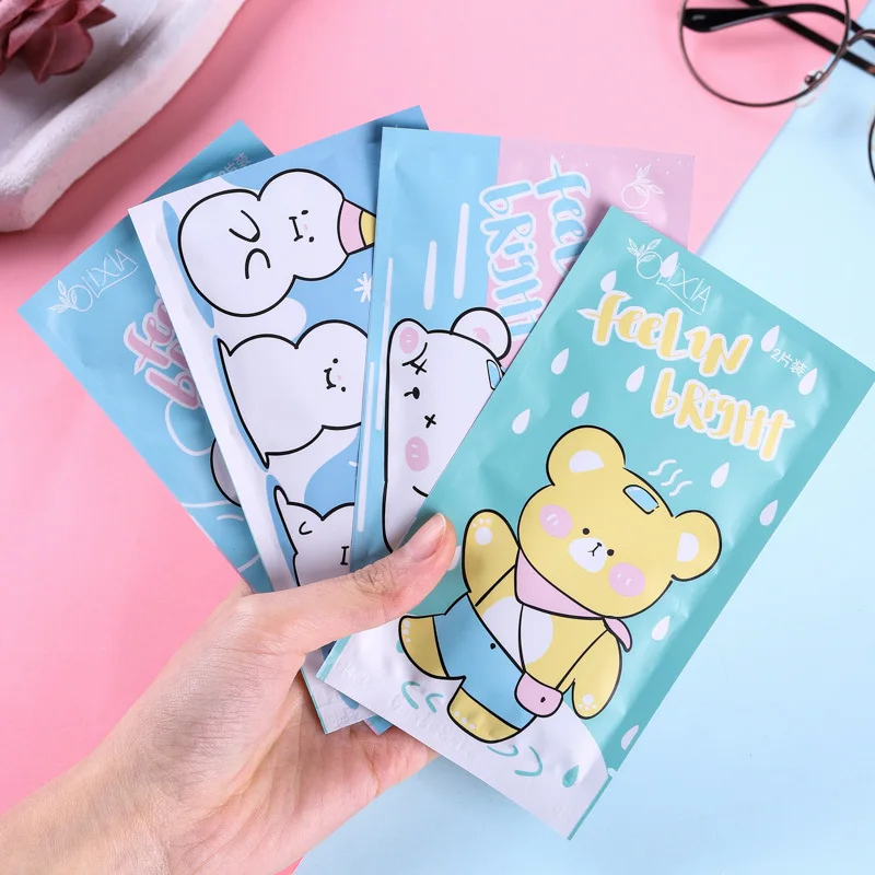Refreshing Cold Compress Cooling Patch Effectively Outdoor Fatigue Sunstroke Lower Temperature Sticker Random Packaging