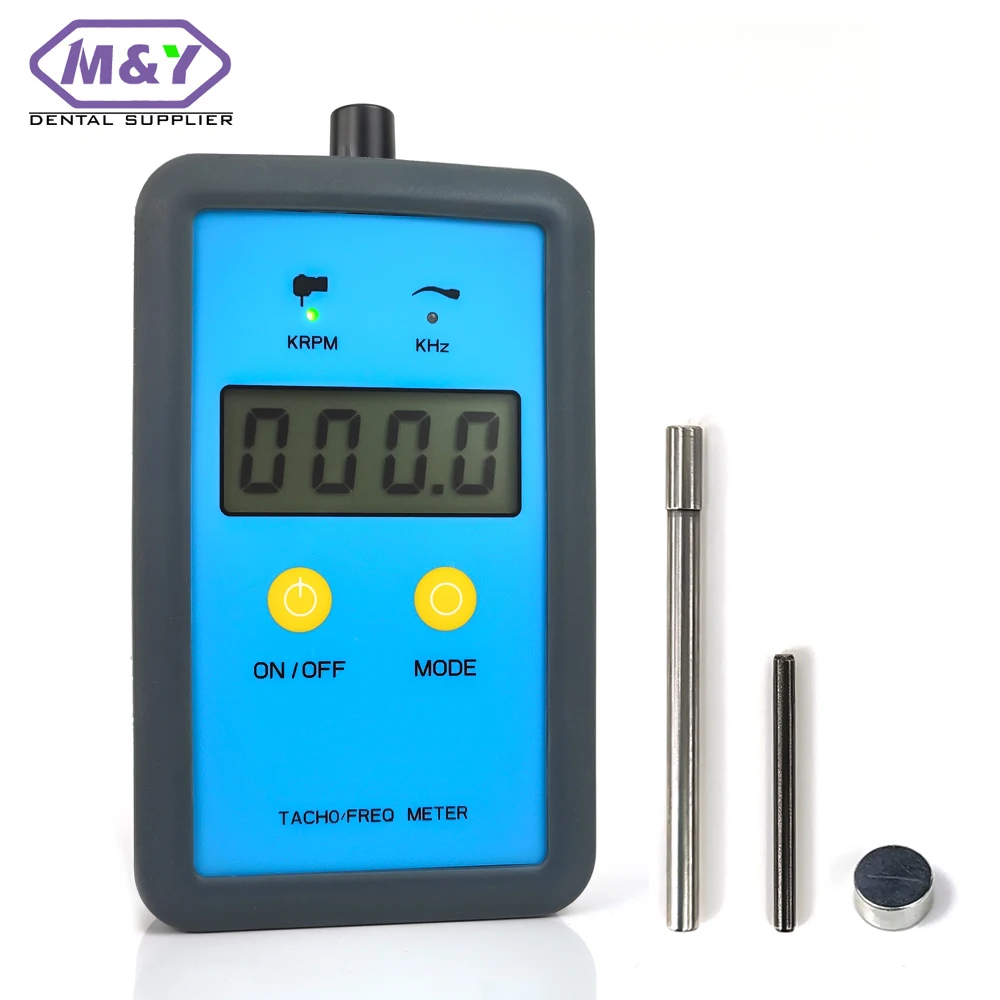 Dental High Low Speed handpieces Measuring Device air scaler frequency Tachometer LED Display Electrical Digital RPM