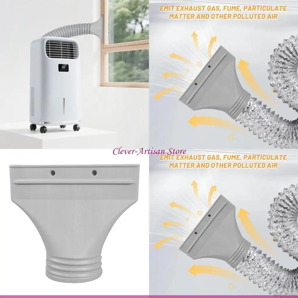 

E06B Универсальный вентиляционный шланг -разъем ABS ADAPTE