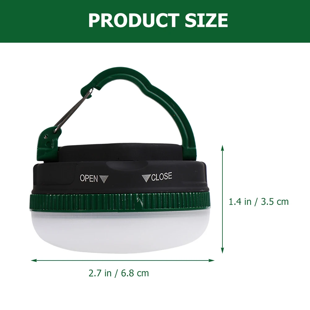 

LED Hanging Camping Light Portable Super Bright Tent Lantern Emergency Outdoor Camping Lamp for Hiking Fishing Hunting