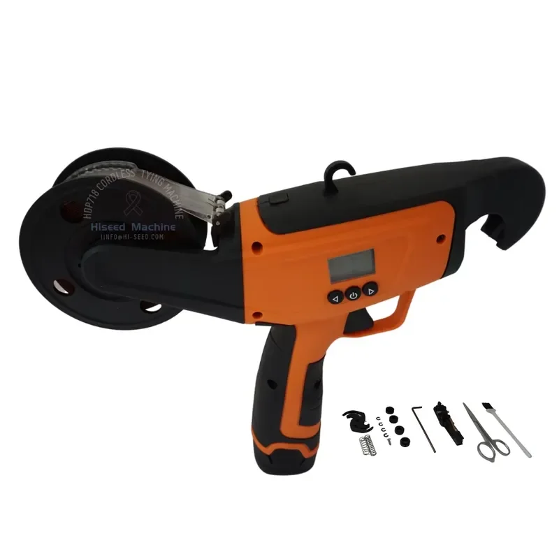 HISEED Electric Vineyards Tying Machine Electric Orchard Twig Binding Machine
